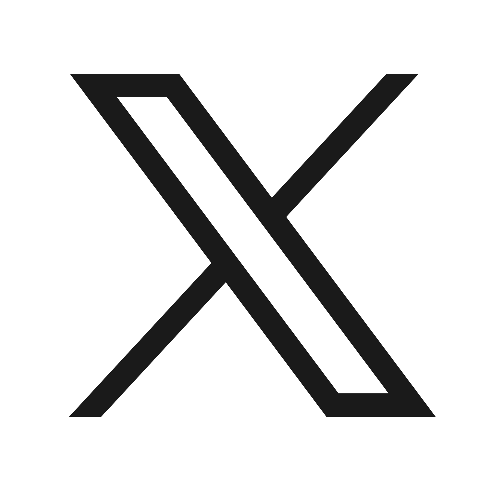 X logo